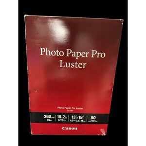 Canon Photo Paper Pro Luster Professional LU-101 13x19 A3 +/33 x 48cm 50 Sheets